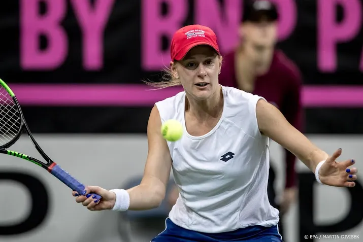 bertens tegen riske in eerste ronde melbourne