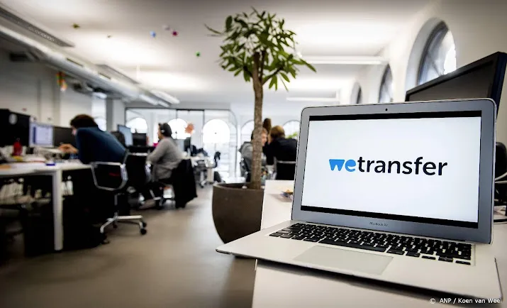 bestandenverstuurdienst wetransfer naar beurs in amsterdam