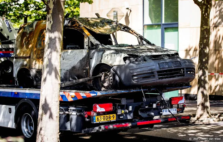 bestuurder aanslagbusje onder arrestanten