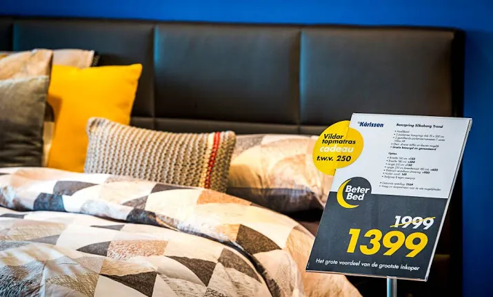 beter bed verkoopt spaanse winkelketen