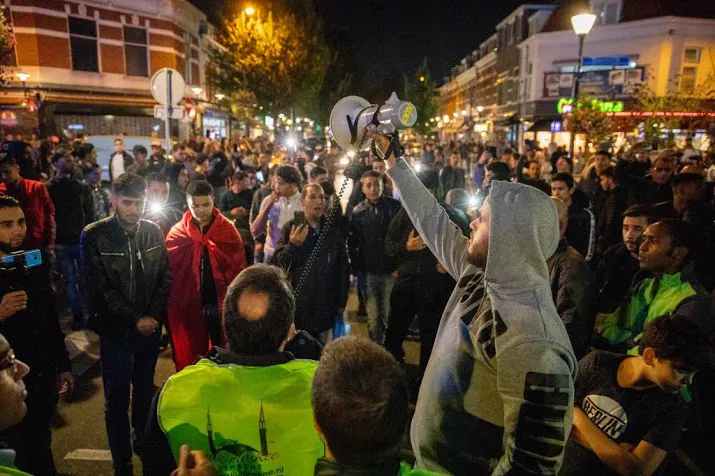 betoging pegida utrecht beeindigd na tumult