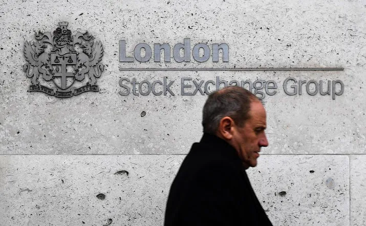 beurs in londen sluit met kleine plus