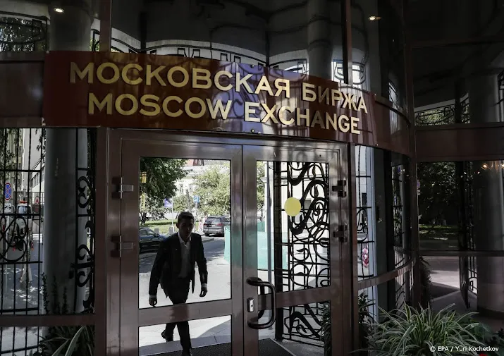 beurs in moskou onderuit door escalatie oorlog in oekraine