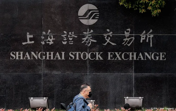 beurs in shanghai licht lager na uitblijven rentestap china