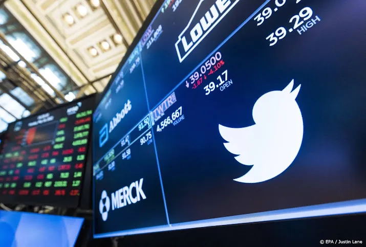 beurskoers twitter hard omlaag na uitlatingen klokkenluider