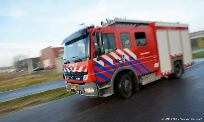 bewoner gewond door brand verzorgingshuis