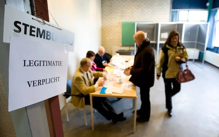 bijna 725 000 mensen mogen woensdag stemmen