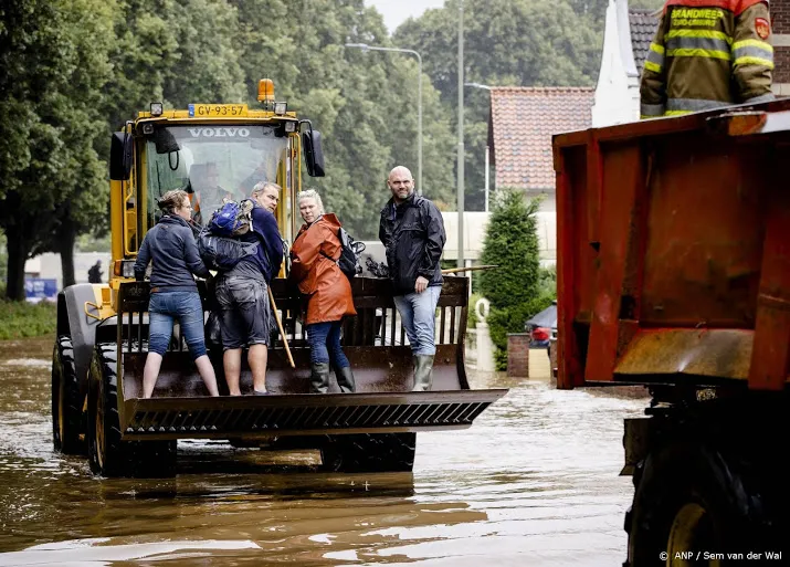 bijna alle geevacueerde zuid limburgers weer naar huis