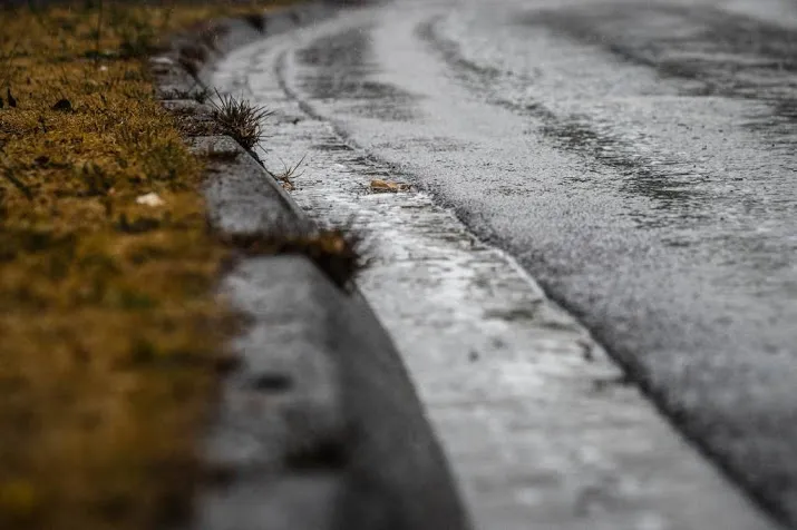bijna een maandsom aan regen in zuid holland