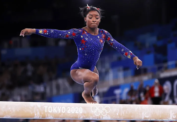 biles toch nog kanshebber op zes keer turngoud