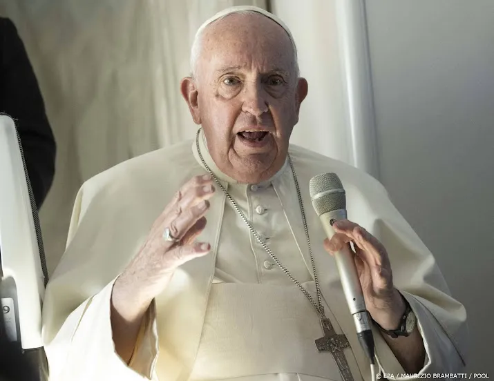 bisschoppen op bezoek bij paus franciscus