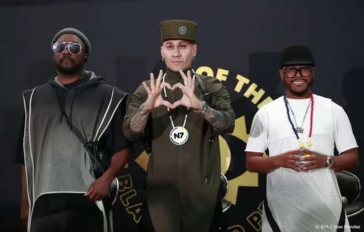 black eyed peas op zwarte cross