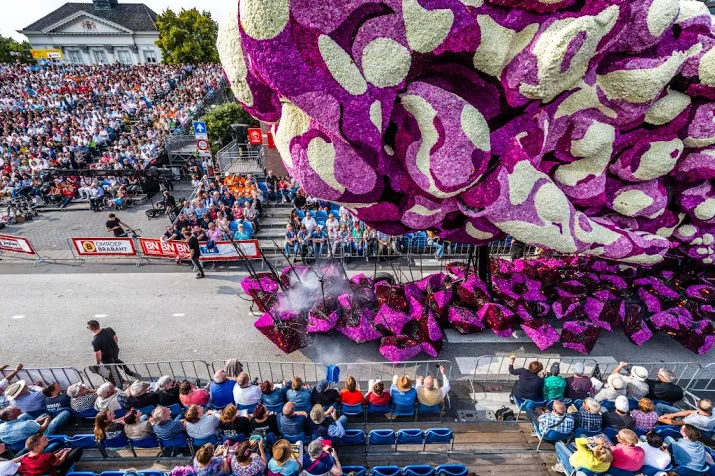 bloemencorso trekt recordaantal bezoekers