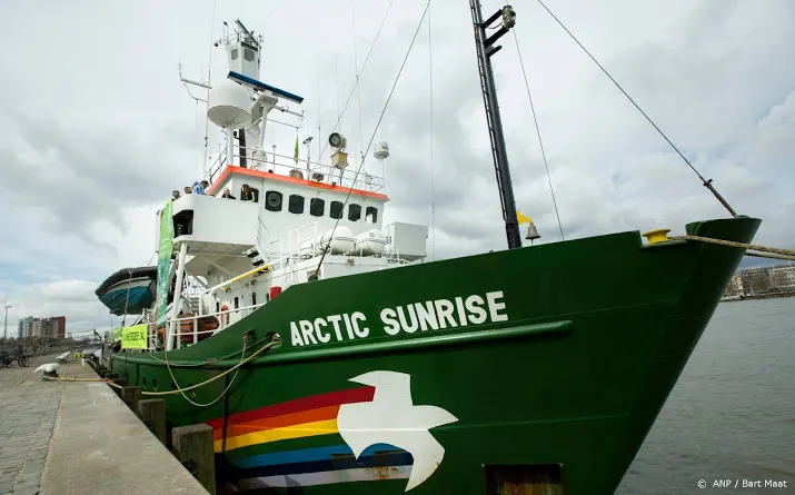 blok akkoord met rusland over arctic sunrise