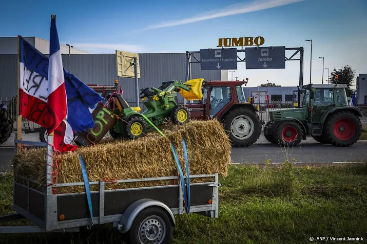 blokkades boeren leiden nog niet tot lege supermarkten