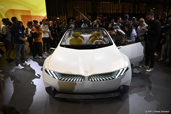 bmw presenteert nieuwe elektrische auto vision neue klasse
