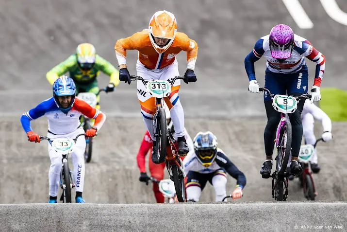 bmxer kimmann verovert goud op olympische spelen in tokio