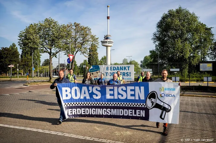 boas voeren geen actie met pinksteren wel op een later moment