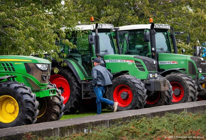 boeren bezetten binnenstad leeuwarden