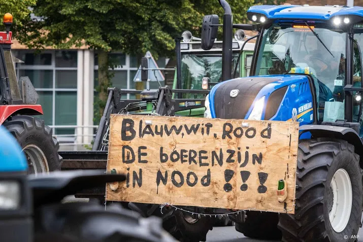 boeren bezetten terrein hoofdkantoor jumbo in veghel
