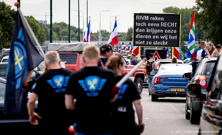 boerenprotest afgelopen betogers beginnen aan terugreis