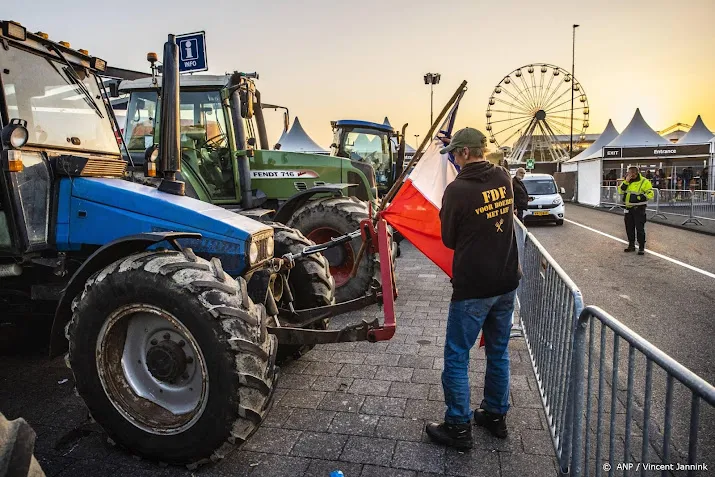 boerenprotest bij circuit zandvoort