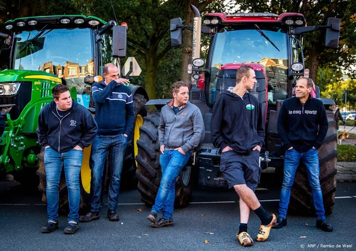 boerenprotest de bilt verloopt gemoedelijk