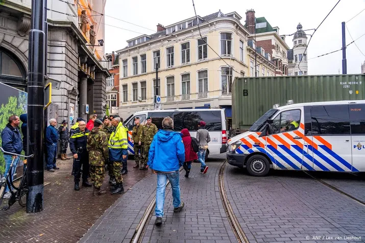 boerenprotest legt den haag lam