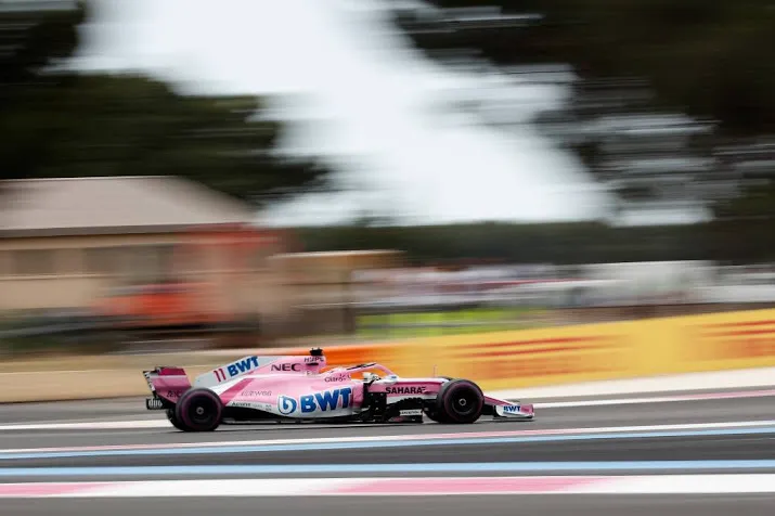 boete force india om los wiel