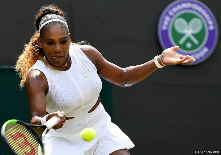 boete williams voor beschadigen tennisbaan