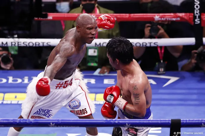 boksheld pacquiao 42 verliest in las vegas
