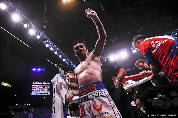 bokslegende pacquiao 42 na ruim twee jaar terug de ring in