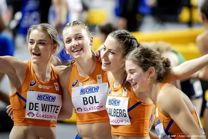 bol en klaver loodsen estafettevrouwen naar wk goud op 4400 meter