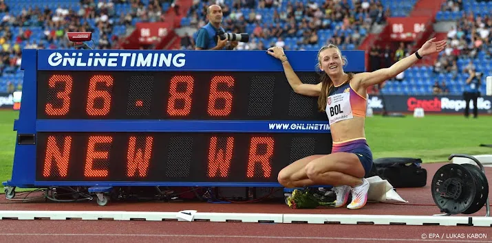 bol loopt wereldrecord op incourante 300 meter horden