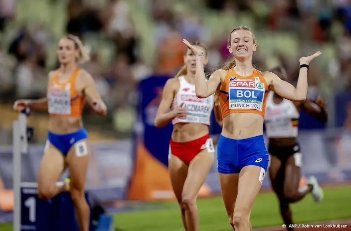 bol verovert europese titel op 400 meter in recordtijd van 4944