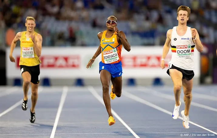 bonevacia door naar finale 400 meter op ek atletiek in rome