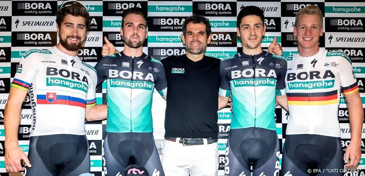 bora en hansgrohe blijven sponsor wielerteam tot zeker eind 2024