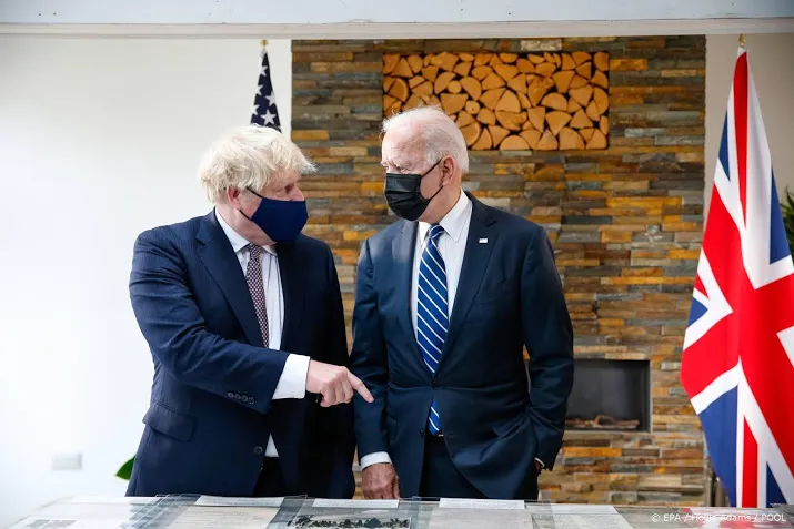boris johnson ontvangt wereldleiders op g7 top in cornwall