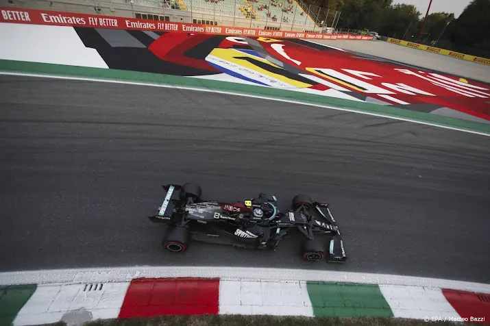 bottas start achteraan in gp italie na gridstraf