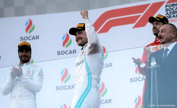 bottas troeft weer hamilton af
