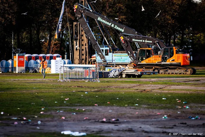bouwers gaan malieveld herstellen