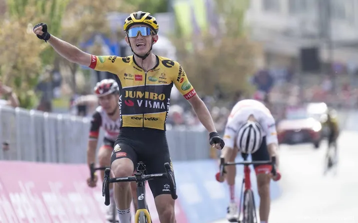 bouwman kan eerste etappezege in grote ronde nauwelijks geloven