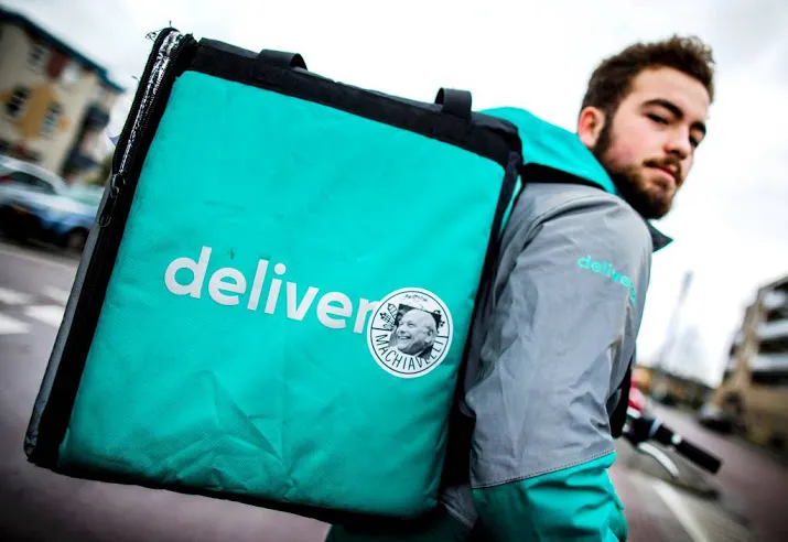 boze bezorgers deliveroo naar brussel