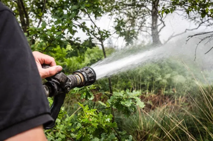 brand in duingebied schiermonnikoog
