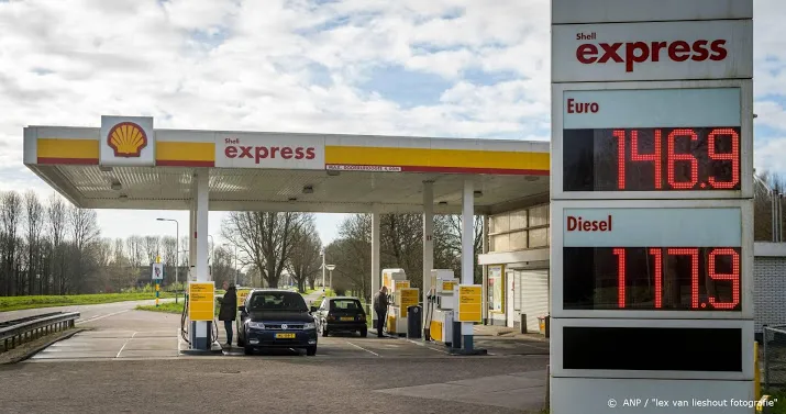 brandstofprijs daalt verder