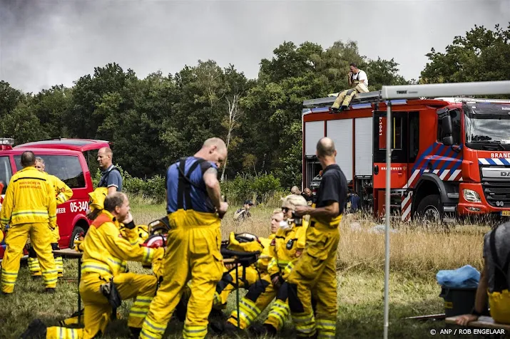 brandweer is niet genoeg voorbereid op toename natuurbranden