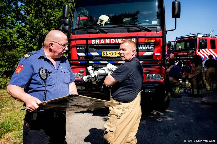brandweer stel oefeningen volgende week uit