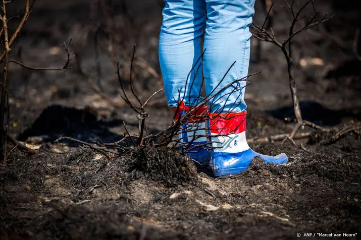 brandweer wees extra alert in natuurgebieden