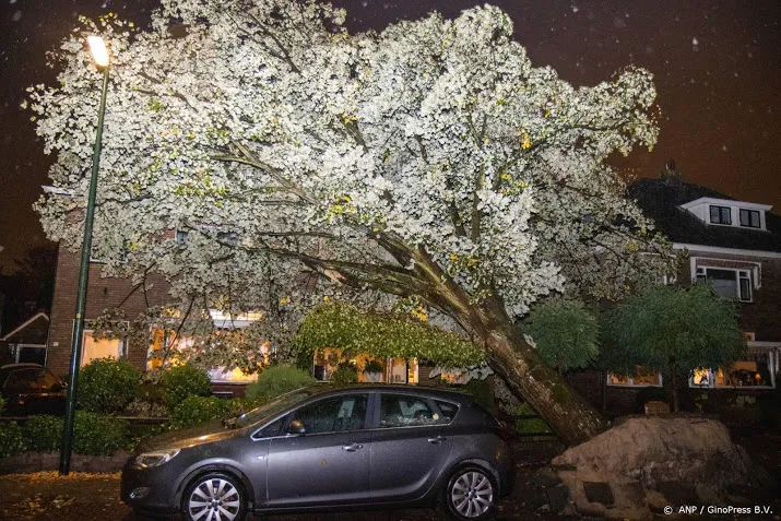 brandweer zeeland druk met storm odette