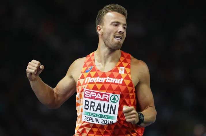 braun achtste na eerste dag tienkamp